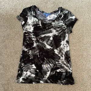 SimplyVera Vera Wang Short Sleeve Tshirt Size M